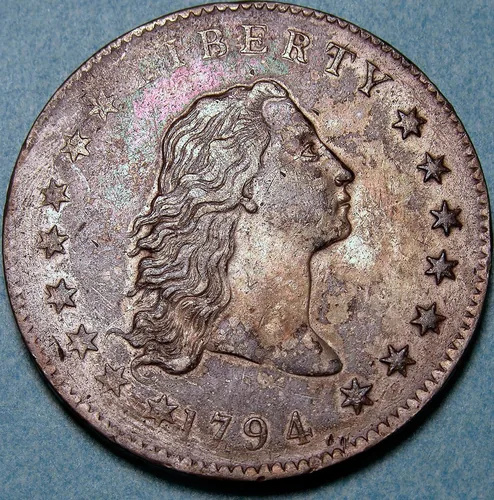 1794 Flowing Hair Silver Dollar
