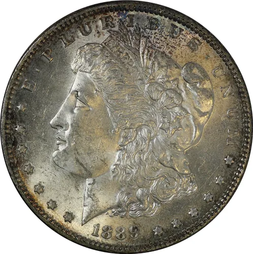 1889-CC Morgan Silver Dollar