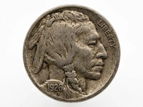 1926-S Buffalo Nickel ceca de San Francisco