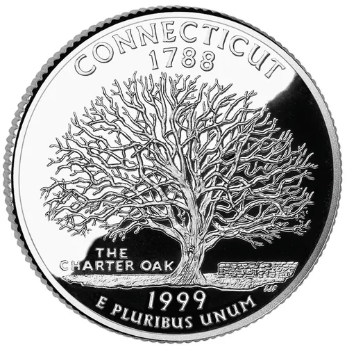 1999 Connecticut State Quarter Error