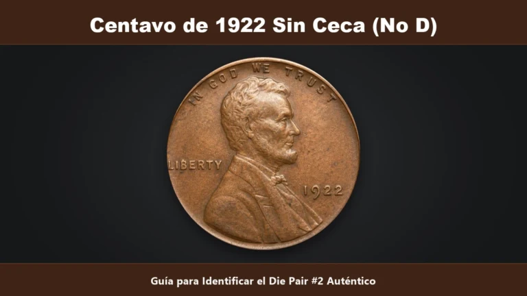 Centavo 1922 sin ceca no D plain autenticidad die pair 2 valor numismatico