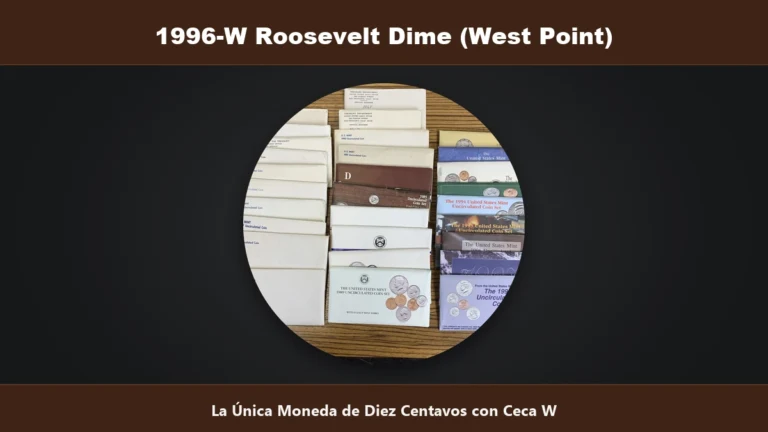1996-W Roosevelt Dime West Point conmemorativo cincuenta aniversario