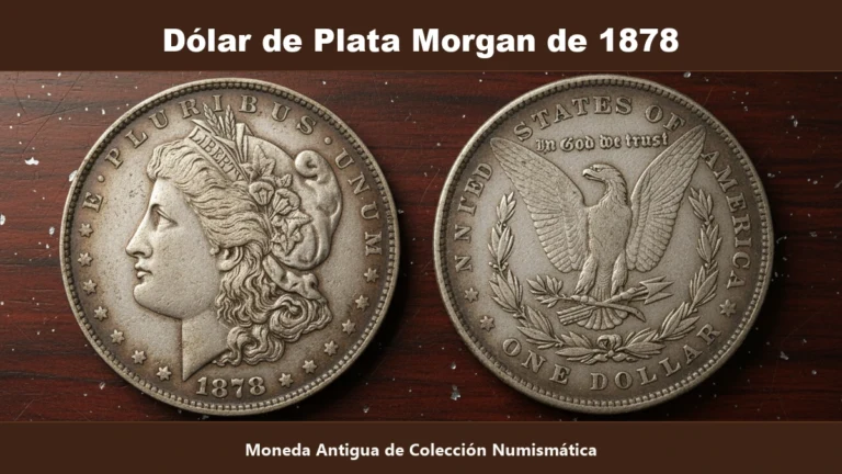 Dolar de plata Morgan de 1878 ceca Carson City variedades y valor de coleccion