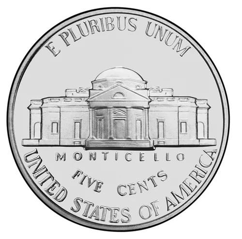 1942-D Jefferson Nickel Re-punched Mintmark
