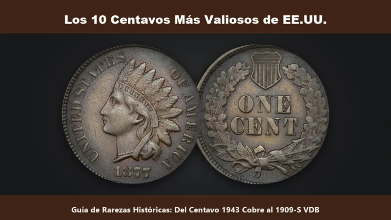 Los 10 centavos de dolar mas valiosos de la historia Indian Head cent y Lincoln Wheat raros