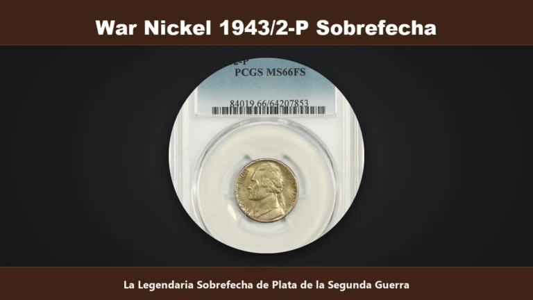 War Nickel 1943 sobre 2 Filadelfia sobrefecha de plata de la segunda guerra