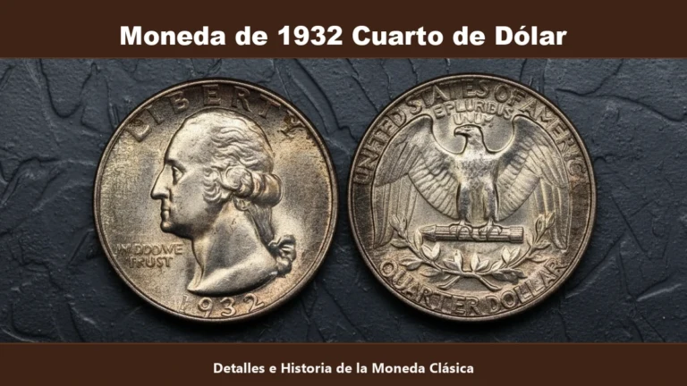 Moneda de 1932 cuarto de dolar Washington cecas clave D y S valor numismatico